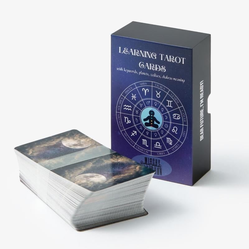 🔮Learning Tarot Cards Deck With Meanings On Them - 🔥Buy More Save More