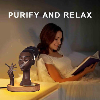 ✨ Head Incense Burner Black Woman - 🔥Buy More Save More