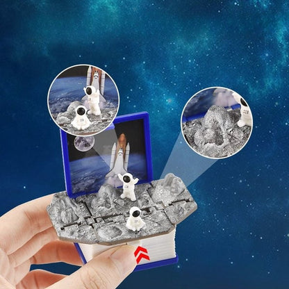 🔥3D foldable pop-up book creative key chain