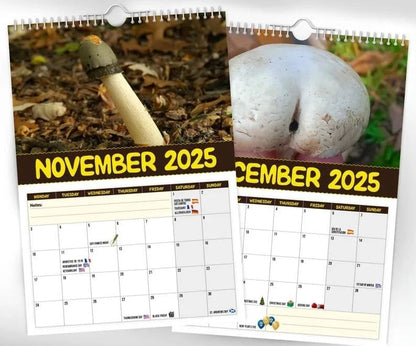 🔥LSAT DAY 50% OFF - 🍄World's Greatest Mushrooms 2025 Calendar
