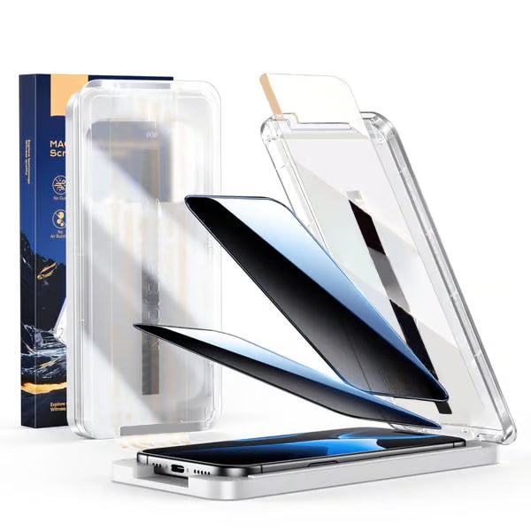 Only $7.99-📱2025 New Upgraded Screen Protector For iPhone --Dust Free Without Bubbles