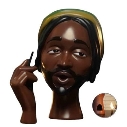 ✨ Head Incense Burner Black Woman - 🔥Buy More Save More