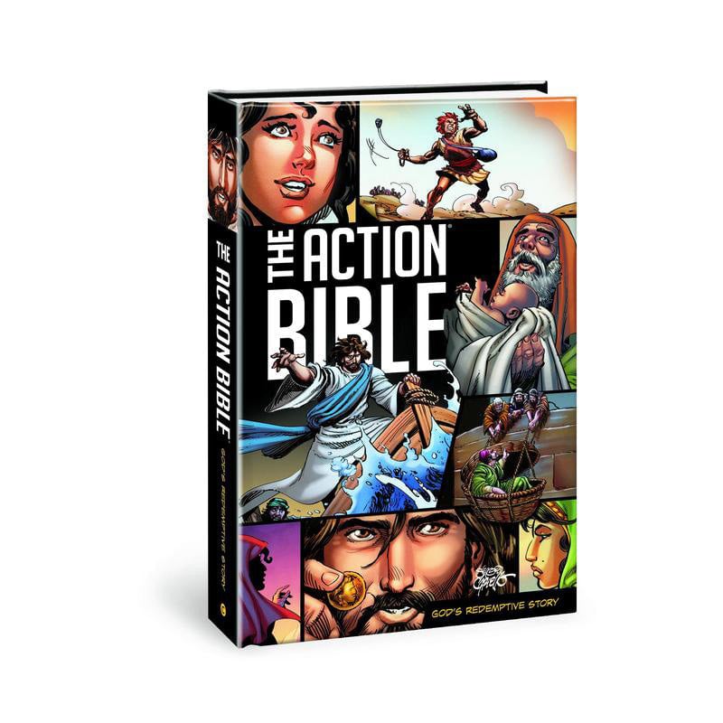 🔥LAST DAY 49% OFF - The Action Bible: God's Redemptive Story