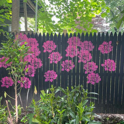 🏡This Week's Special Sale 49% OFF -Garden Fence Large Flower Stencils🌻DIY Decoration