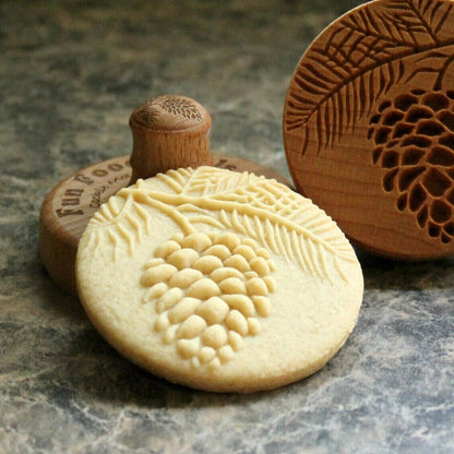 🌲Last Day Buy One Get One Free - ✨Cookie Embossing Stamp Mold