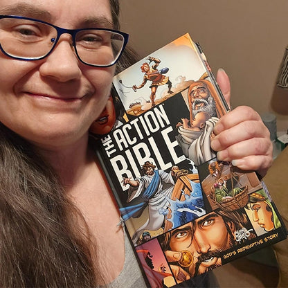 🔥LAST DAY 49% OFF - The Action Bible: God's Redemptive Story