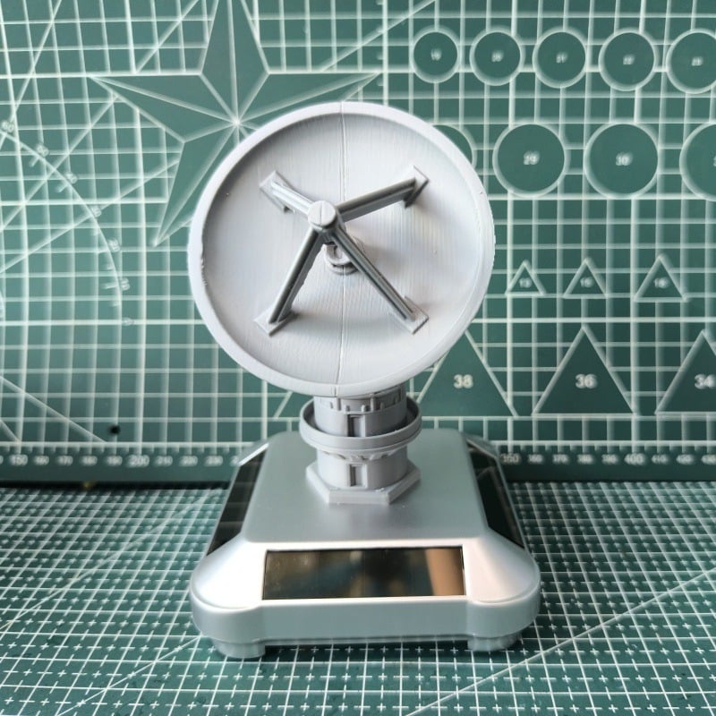 🔥LAST DAY 50% OFF - 3D-Printed Solar-Powered Military Model Rotating Ornament