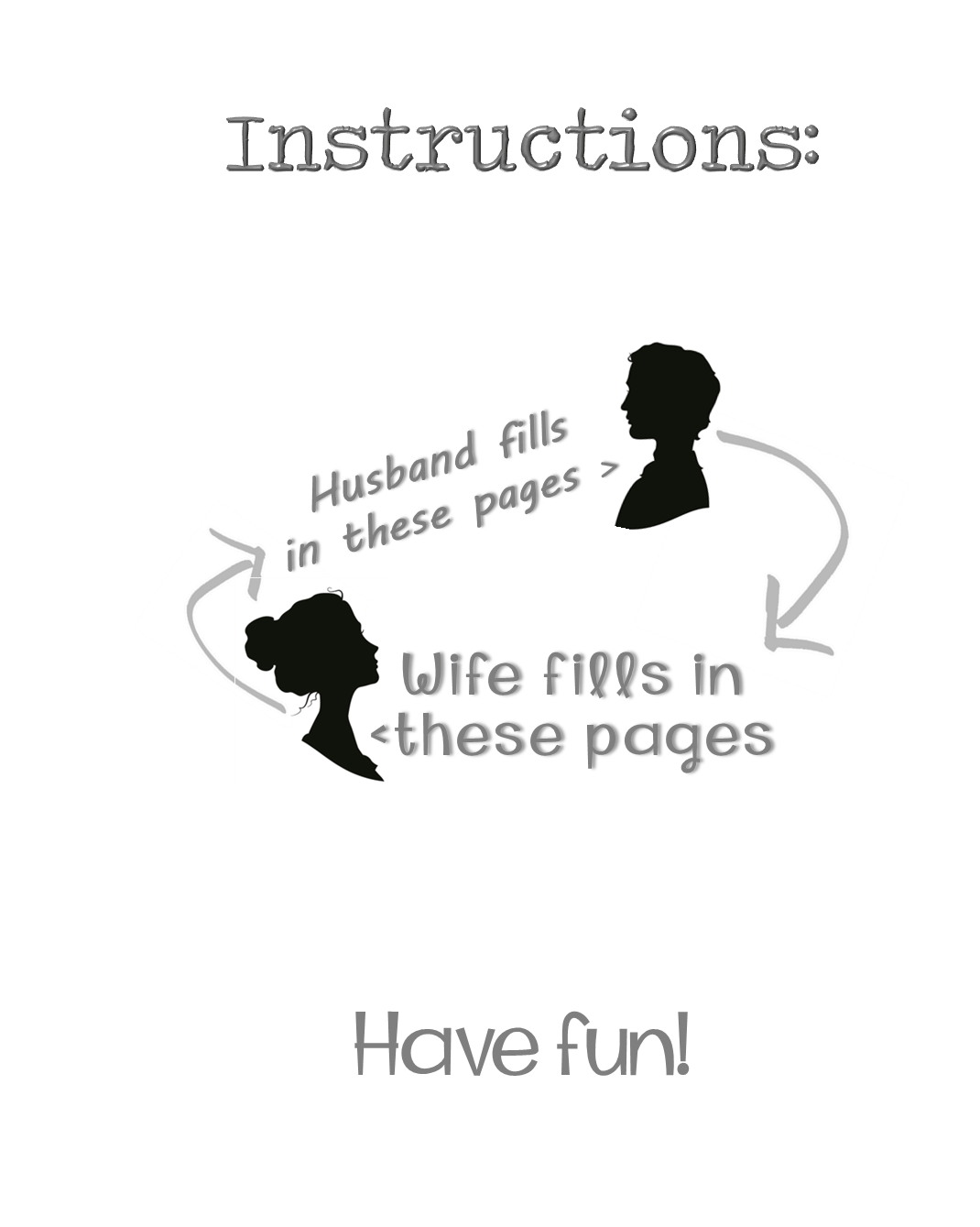 🔥LAST DAY 49% OFF💞"Wife & Husband Back & Forth Love Journal"💑BEST SELLER