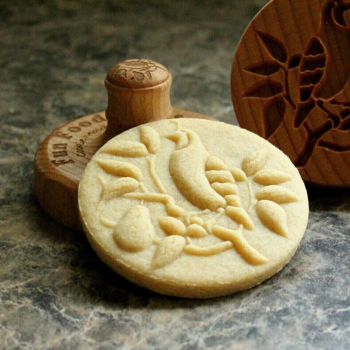 🌲Last Day Buy One Get One Free - ✨Cookie Embossing Stamp Mold