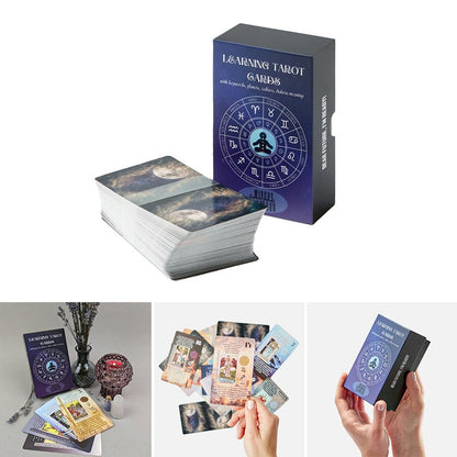 🔮Learning Tarot Cards Deck With Meanings On Them - 🔥Buy More Save More