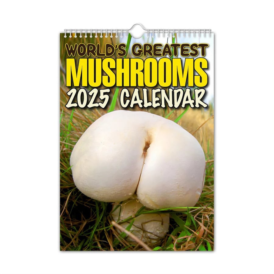 🔥LSAT DAY 50% OFF - 🍄World's Greatest Mushrooms 2025 Calendar