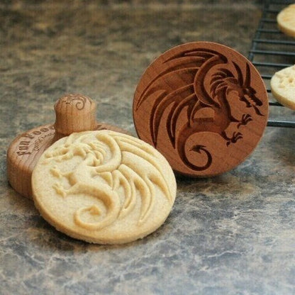🌲Last Day Buy One Get One Free - ✨Cookie Embossing Stamp Mold
