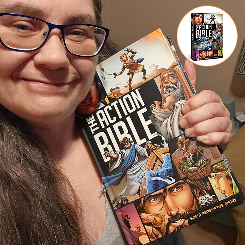 🔥LAST DAY 49% OFF - The Action Bible: God's Redemptive Story