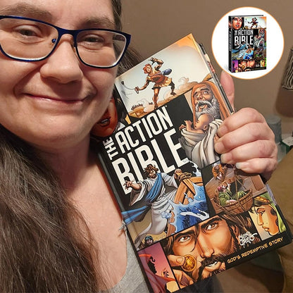 🔥LAST DAY 49% OFF - The Action Bible: God's Redemptive Story