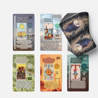 🔮Learning Tarot Cards Deck With Meanings On Them - 🔥Buy More Save More
