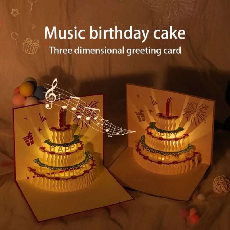 🔥Last Day 49% OFF - 🎂Pop up Happy Birthday Card