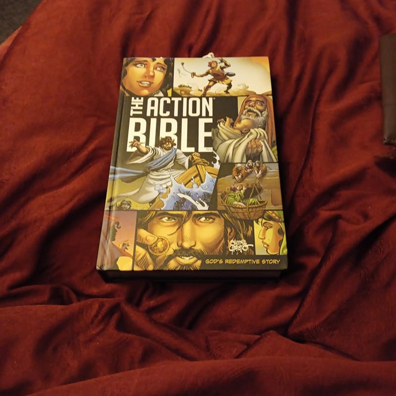 🔥LAST DAY 49% OFF - The Action Bible: God's Redemptive Story