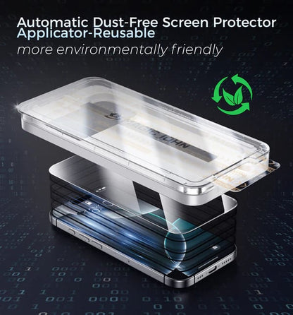 Only $7.99-📱2025 New Upgraded Screen Protector For iPhone --Dust Free Without Bubbles