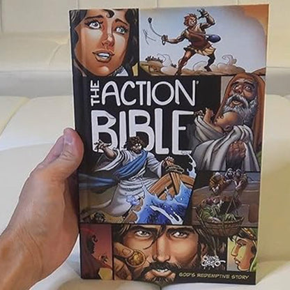 🔥LAST DAY 49% OFF - The Action Bible: God's Redemptive Story