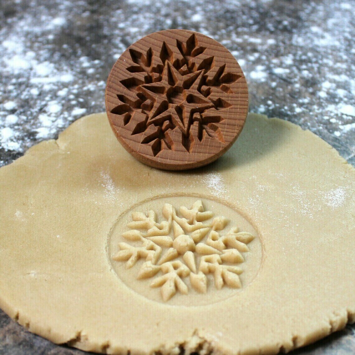 🌲Last Day Buy One Get One Free - ✨Cookie Embossing Stamp Mold