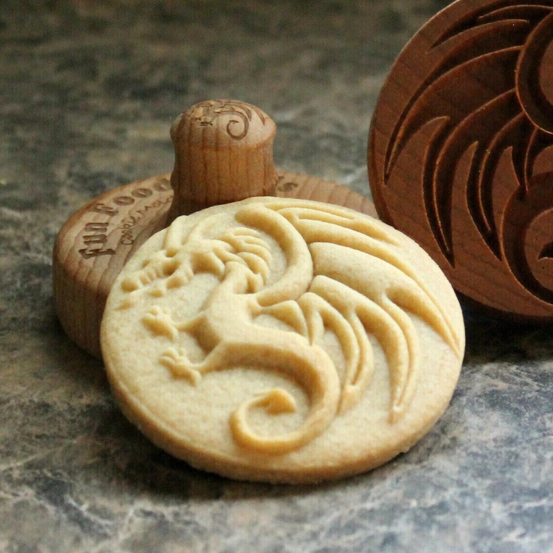🌲Last Day Buy One Get One Free - ✨Cookie Embossing Stamp Mold