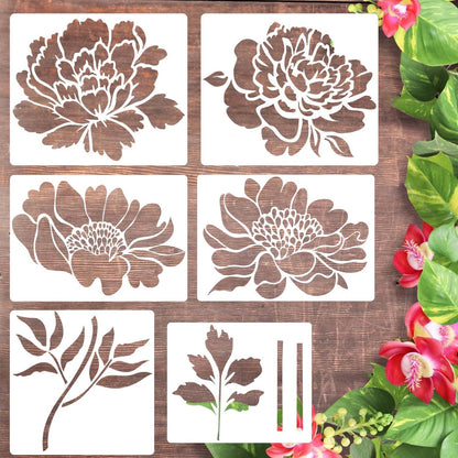 🏡This Week's Special Sale 49% OFF -Garden Fence Large Flower Stencils🌻DIY Decoration
