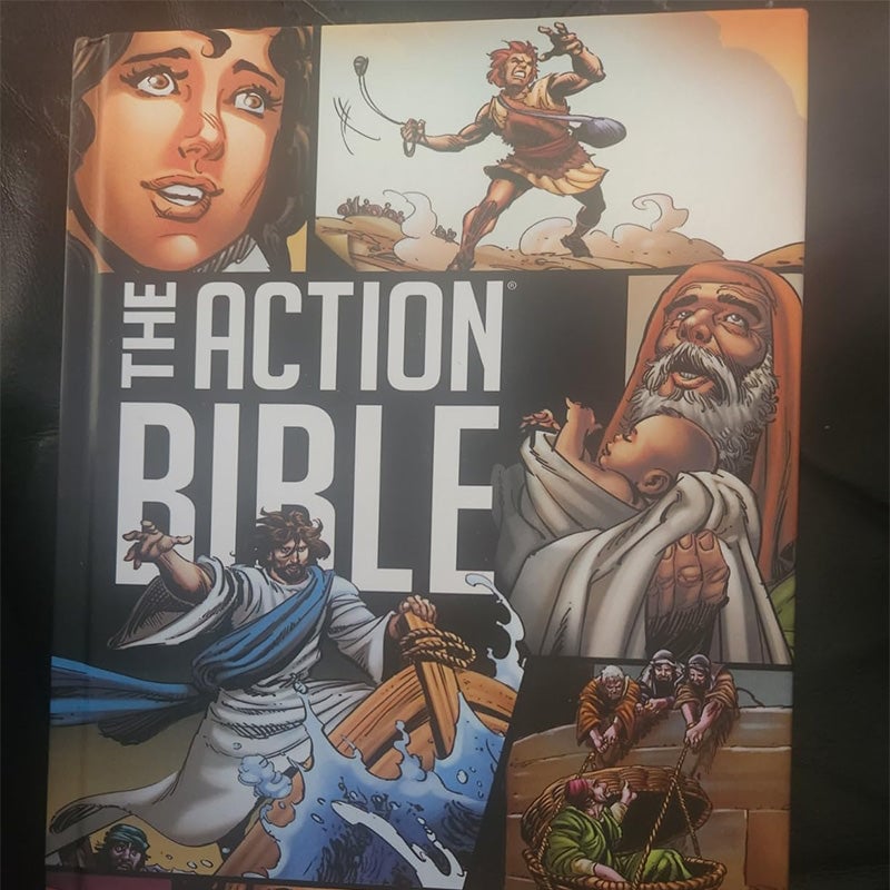 🔥LAST DAY 49% OFF - The Action Bible: God's Redemptive Story