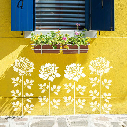 🏡This Week's Special Sale 49% OFF -Garden Fence Large Flower Stencils🌻DIY Decoration